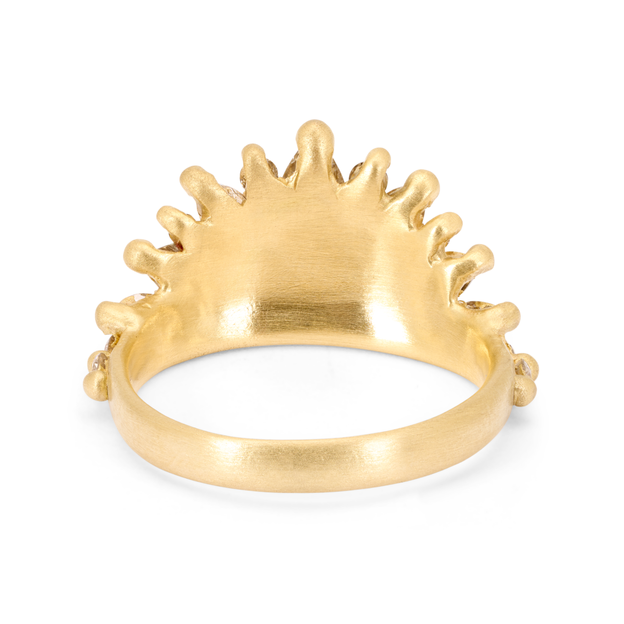 12171EXTRASMALLDIAMONDDIADEMAPETALRINGR DDMA DXY