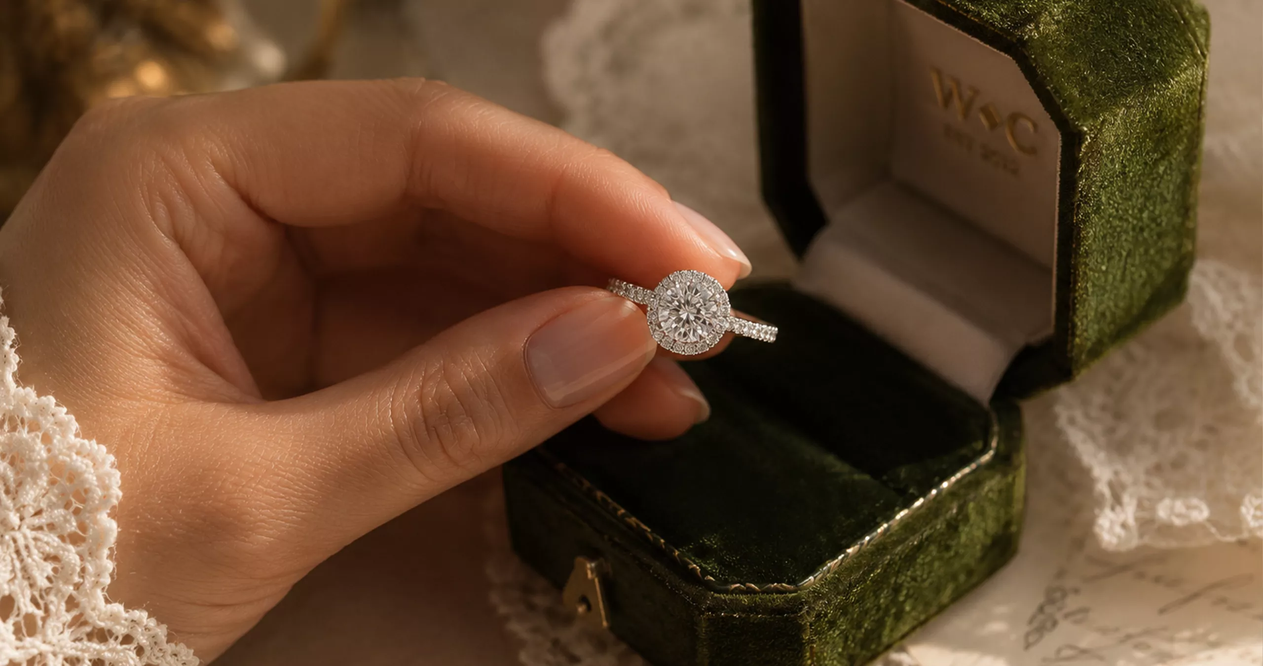 Engagement ring guide