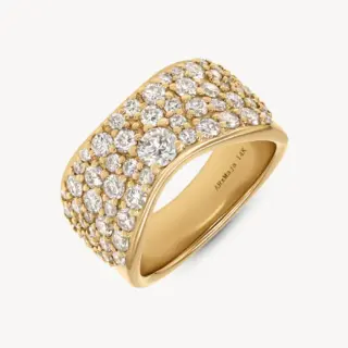 Minimalist marquise diamond gold ring for modern brides – sustainable fine jewelry