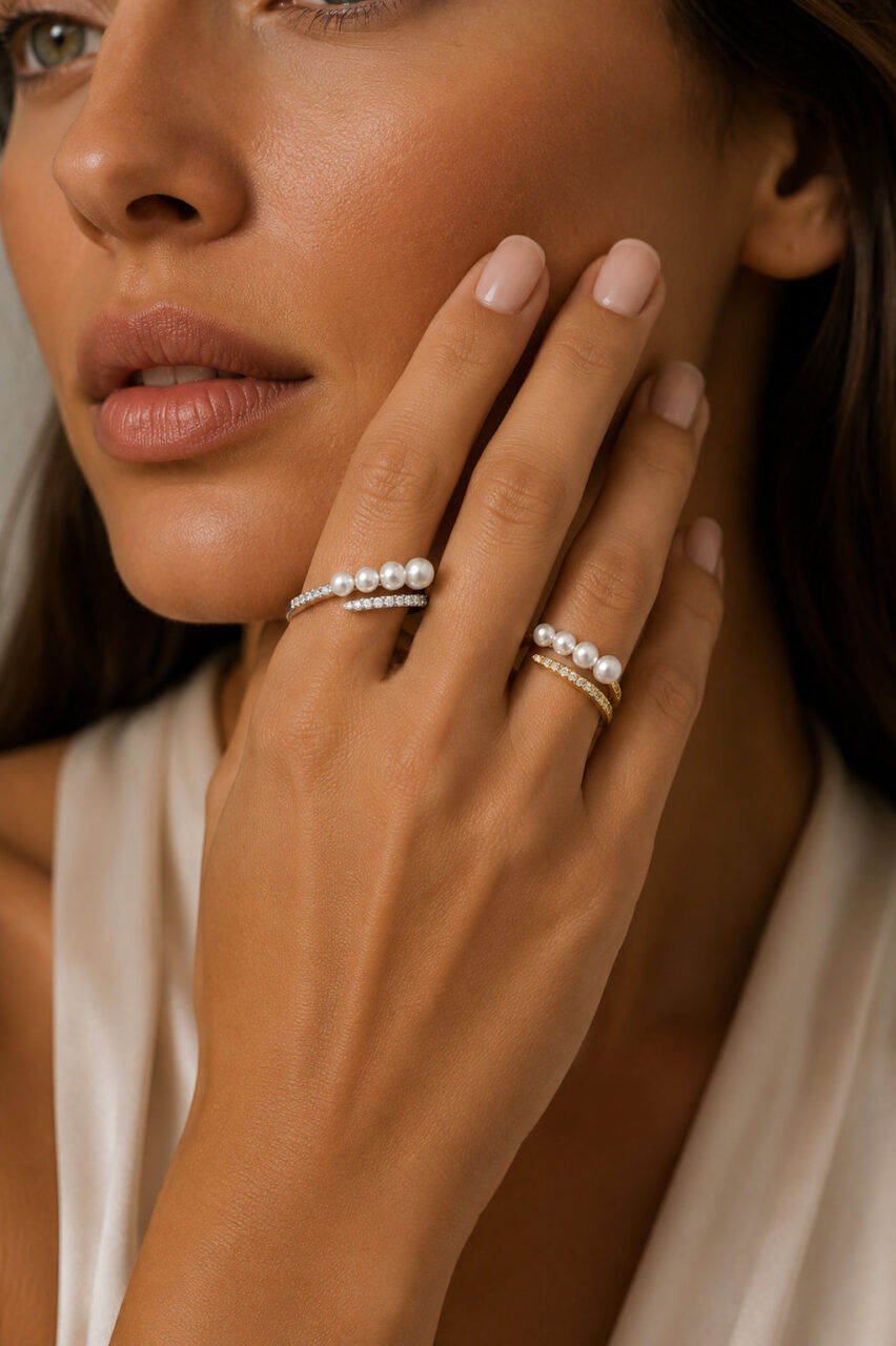 R10459 pearlring