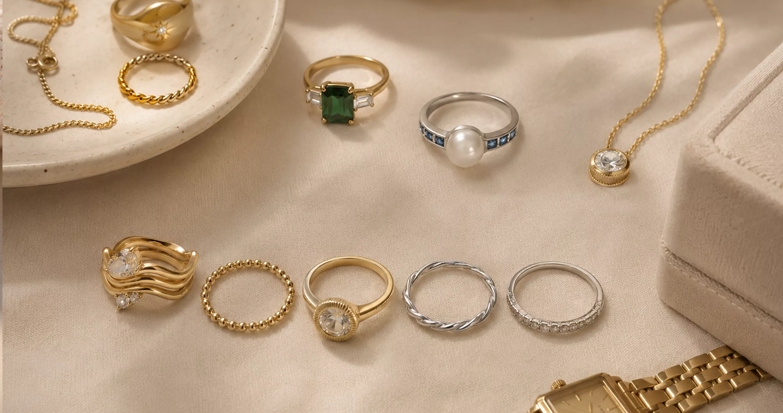 Reading her everyday jewellery style