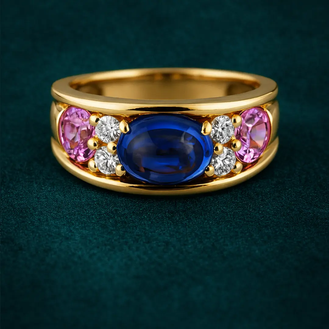 Hollywood style rings