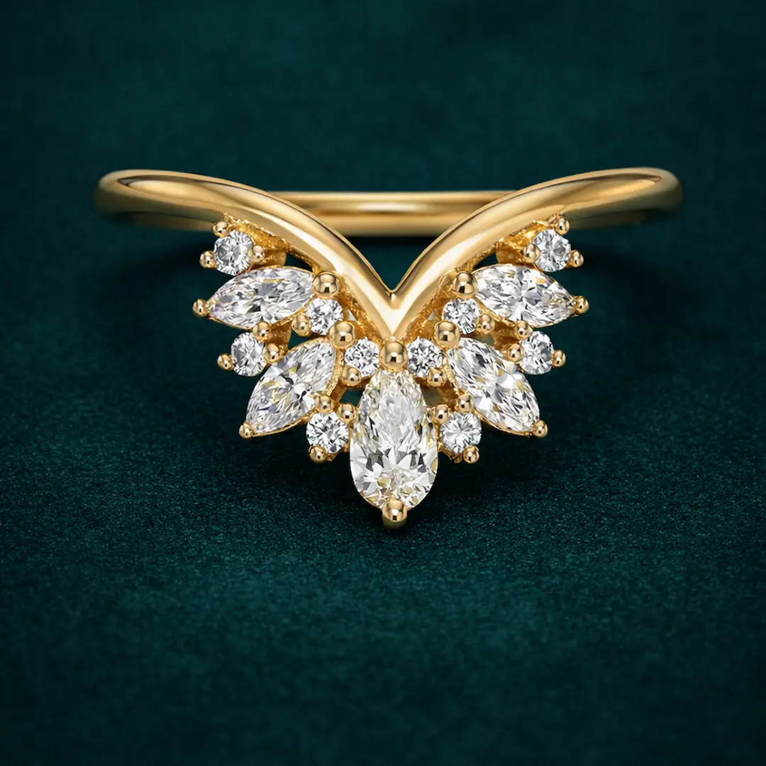 Nature inspired rings